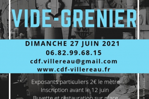 Vide grenier 2021 illustration